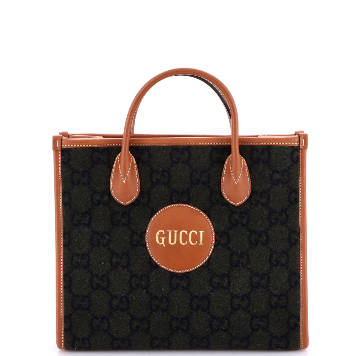 Gucci GUCCI Off The Grid Tote GG Wool Small