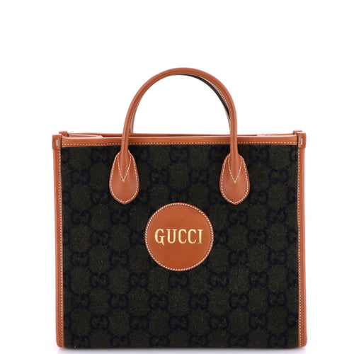 GUCCI Off The Grid Tote GG Wool Small