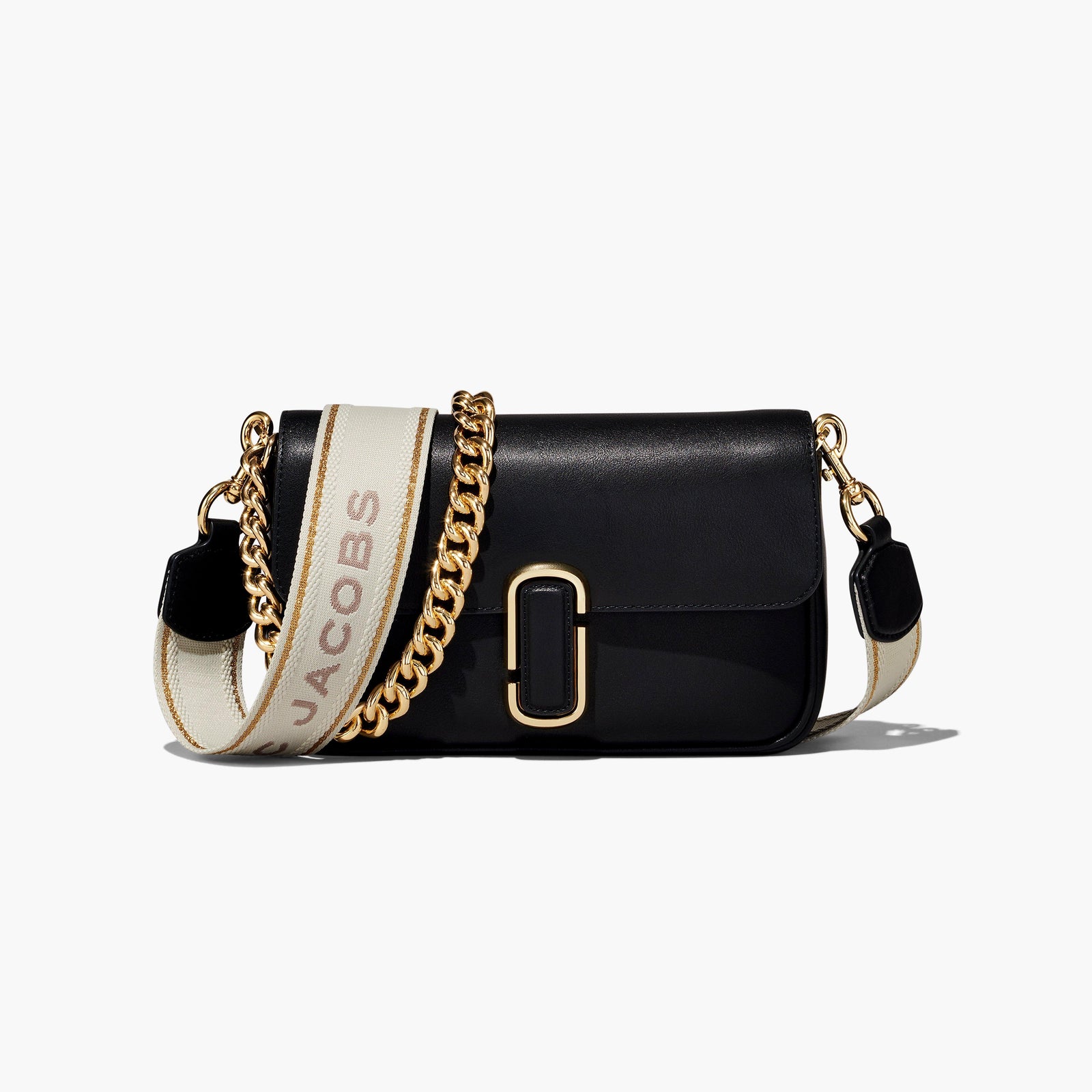 Marc Jacobs The J Marc Shoulder Bag in Black