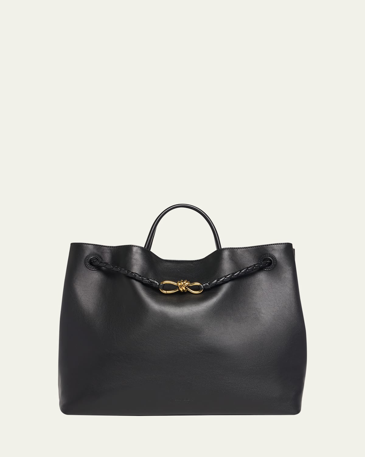 Bottega Veneta Andiamo Large Leather Tote Bag