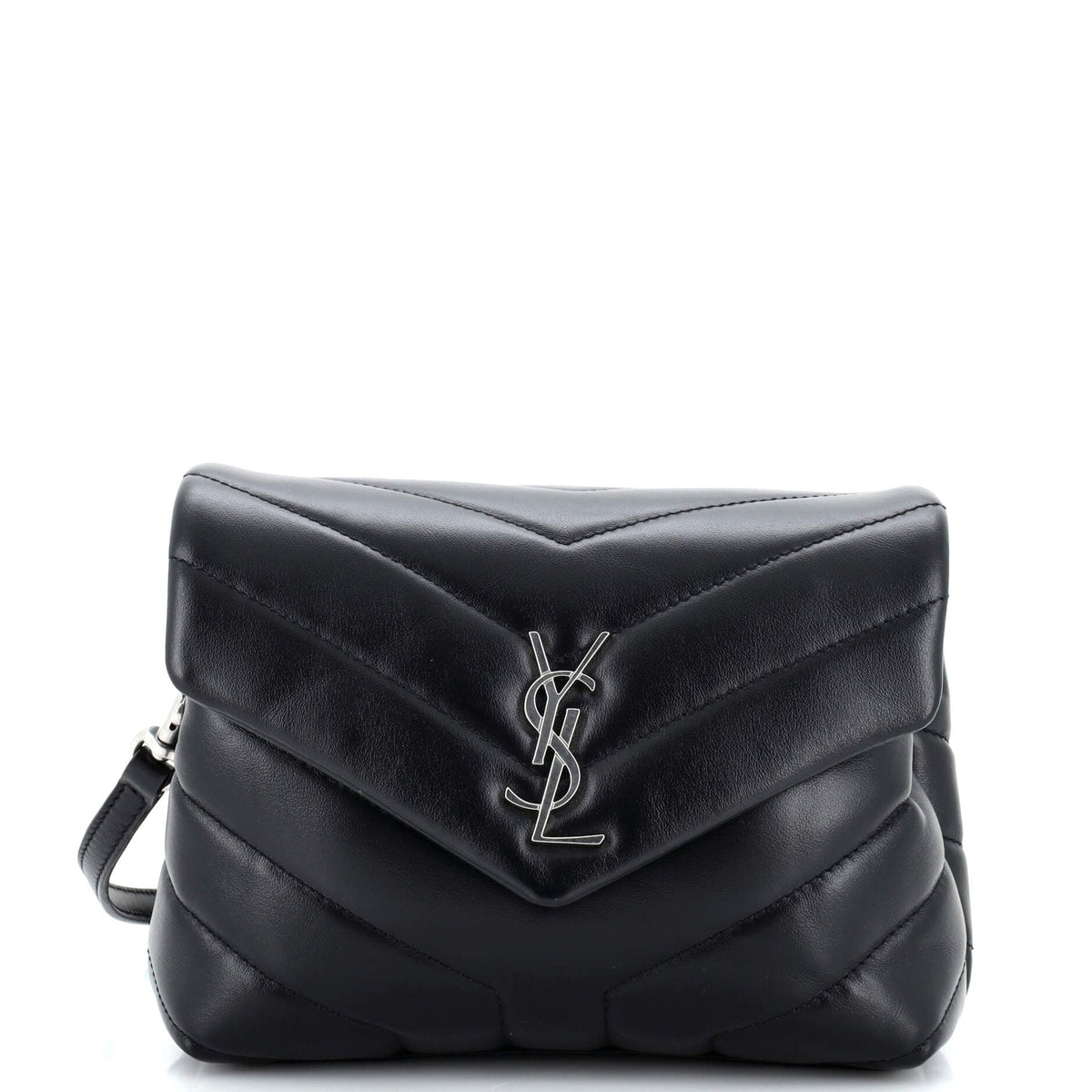 Saint Laurent Loulou Shoulder Bag Matelasse Chevron Leather Toy