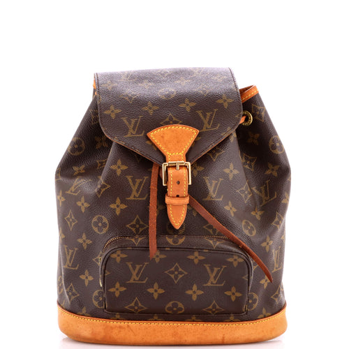 Vintage Montsouris Backpack Monogram Canvas MM