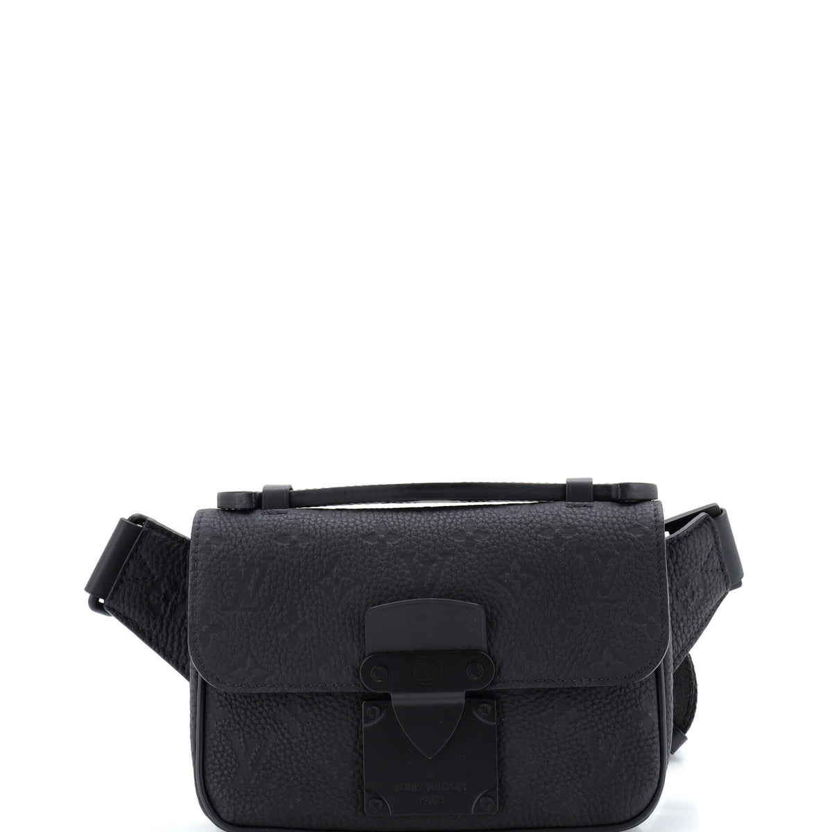 Louis Vuitton S Lock Sling Bag Monogram Taurillon Leather