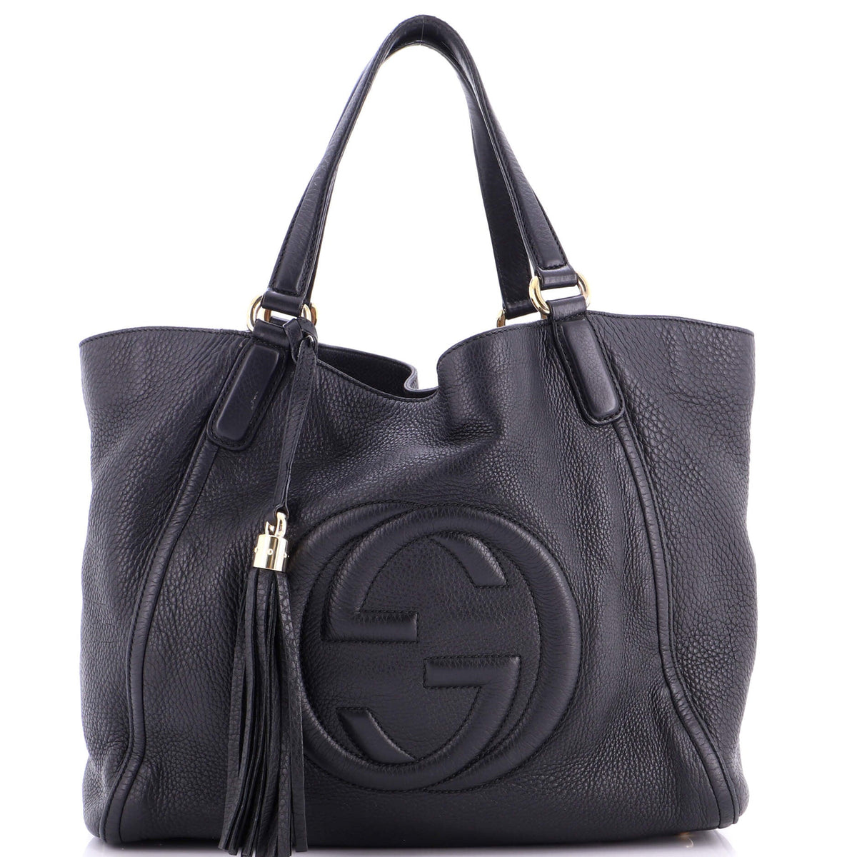 Gucci GUCCI Soho Shoulder Bag Leather Medium