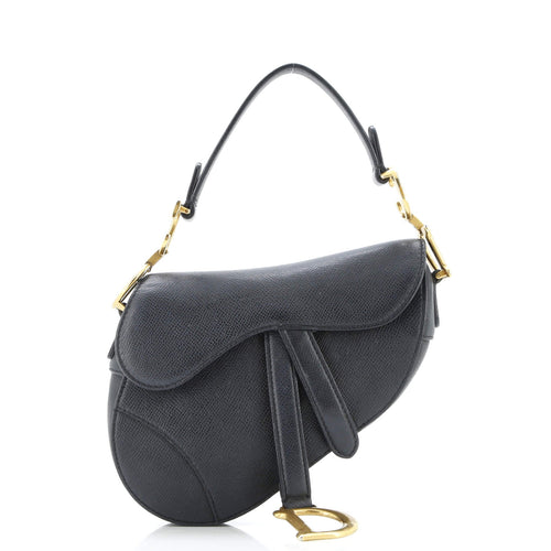 Saddle Handbag Leather Mini