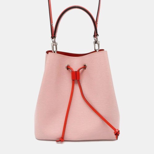 Rose Ballerine Epi Leather Neonoe bag