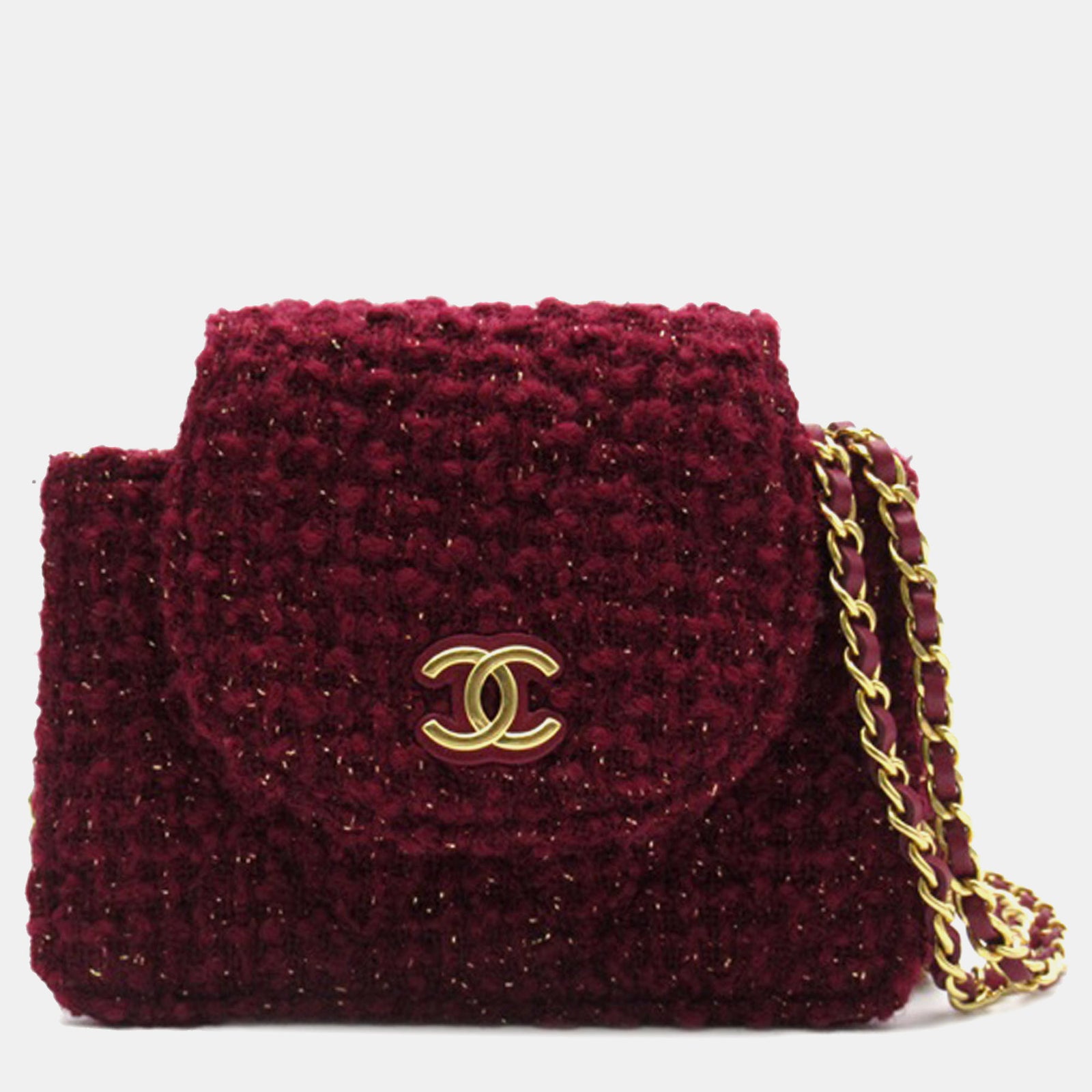 Chanel Umhängetasche aus CC-Tweed