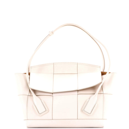 Arco Bag Maxi Intrecciato Leather Medium