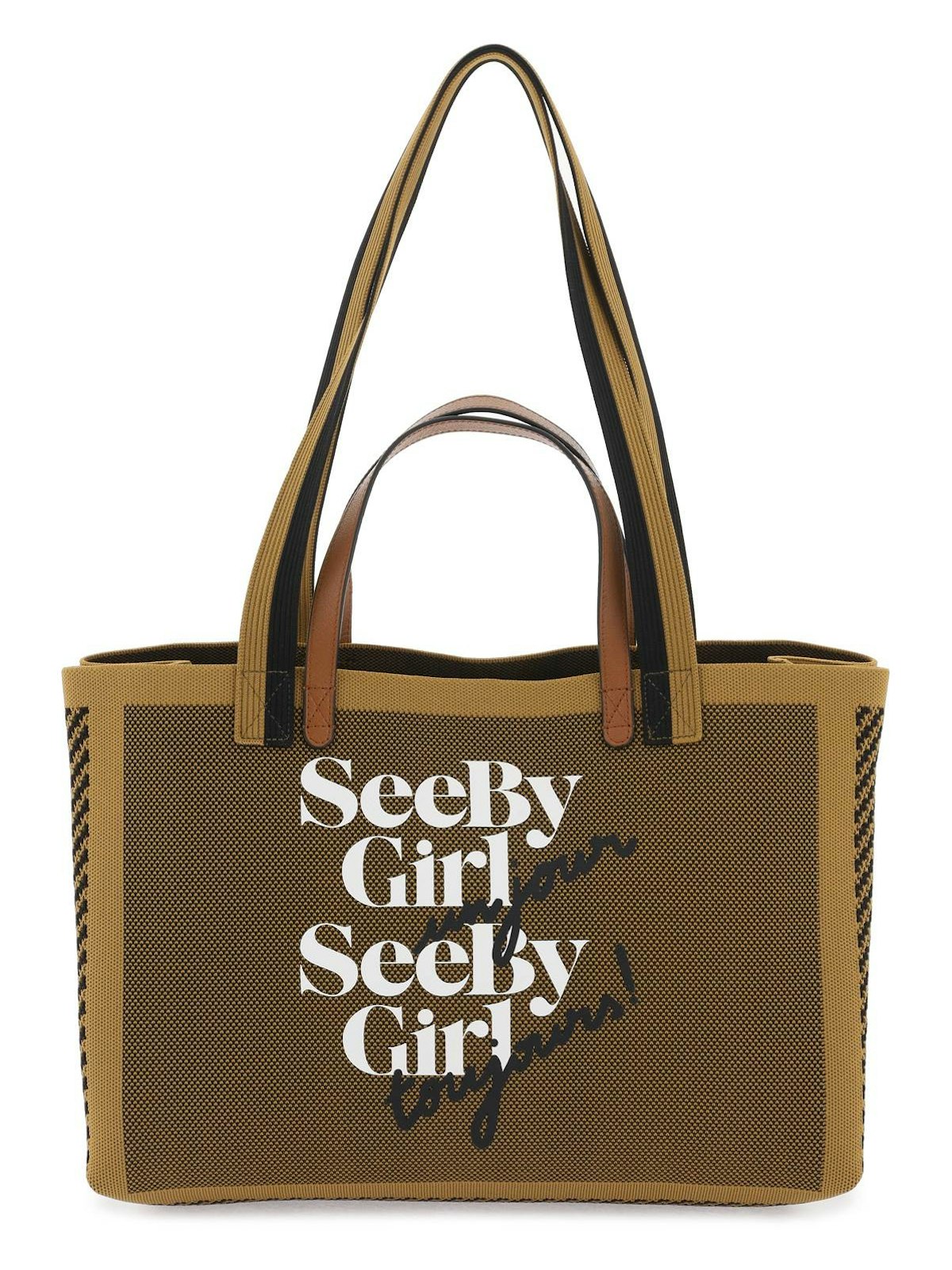 Chloé See By Girl Un Jour Tote in Brown | CHS24USC36C46