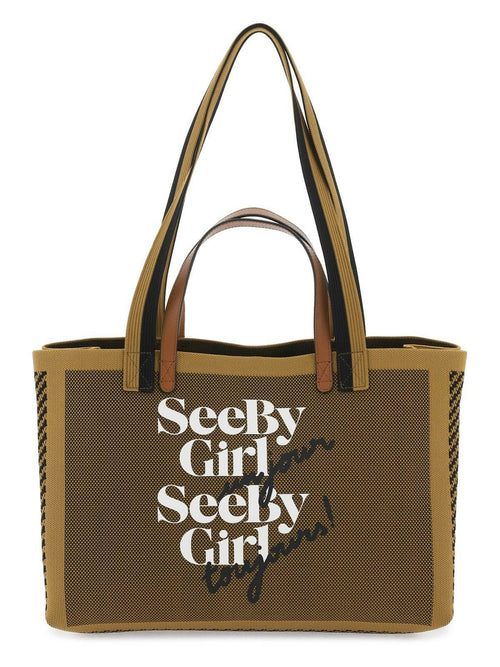 See By Girl Un Jour Tote in Brown | CHS24USC36C46