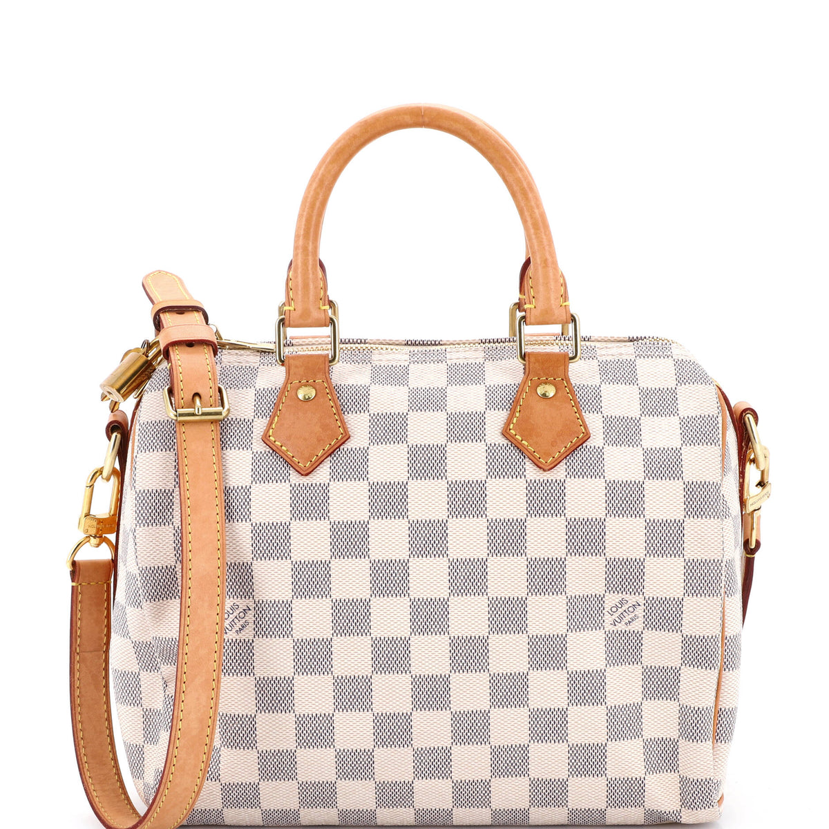 Louis Vuitton Speedy Bandouliere Bag Damier 25