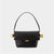 Women's Round Square Shoulder Bag in Black | 243BA3833171