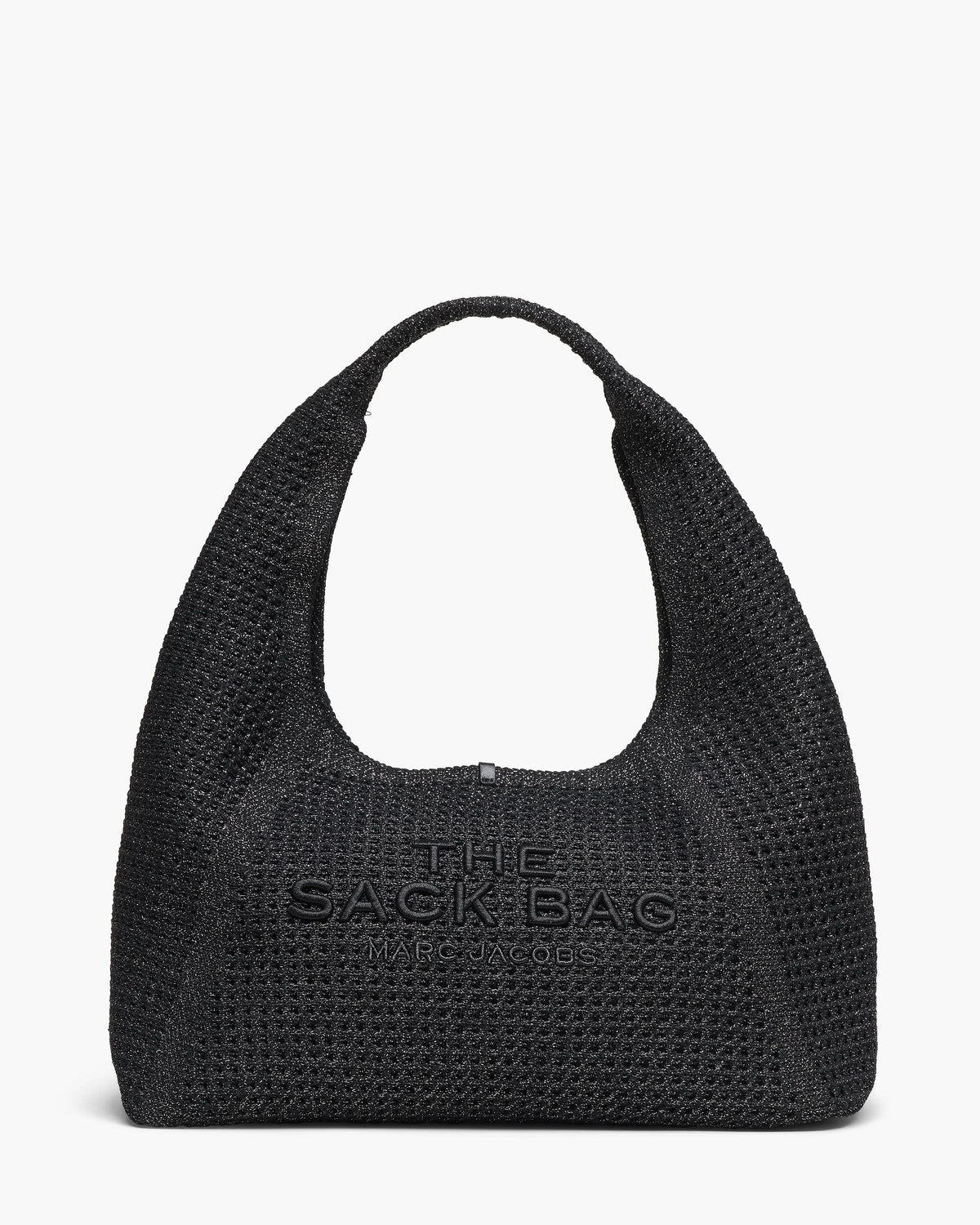 Marc Jacobs Marc Jacobs The Crochet Sack Bag in Onyx