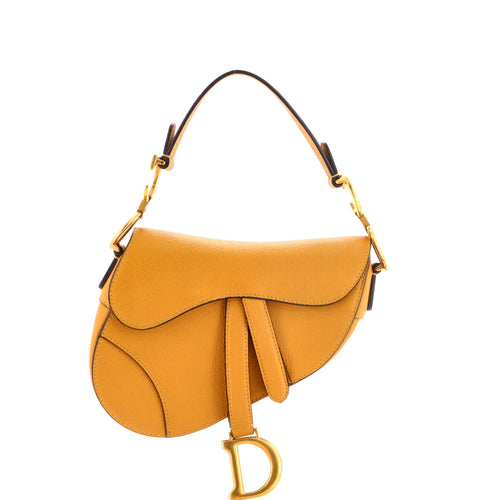 Saddle Handbag Leather Mini