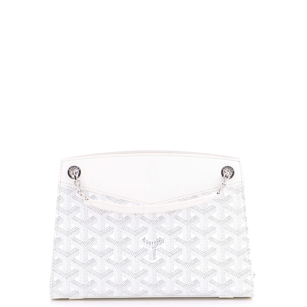 Goyard GOYARD Structured Rouette Chain Shoulder Bag Coated Canvas Mini