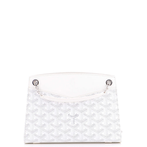 GOYARD Structured Rouette Chain Shoulder Bag Coated Canvas Mini