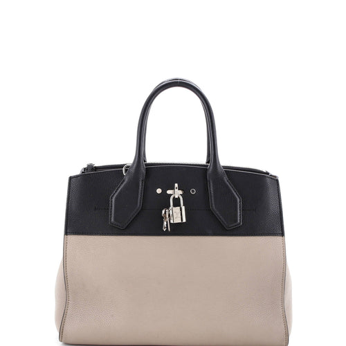 City Steamer Handbag Leather MM