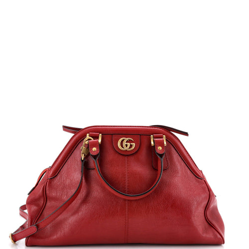 GUCCI RE(BELLE) Top Handle Bag Leather Medium
