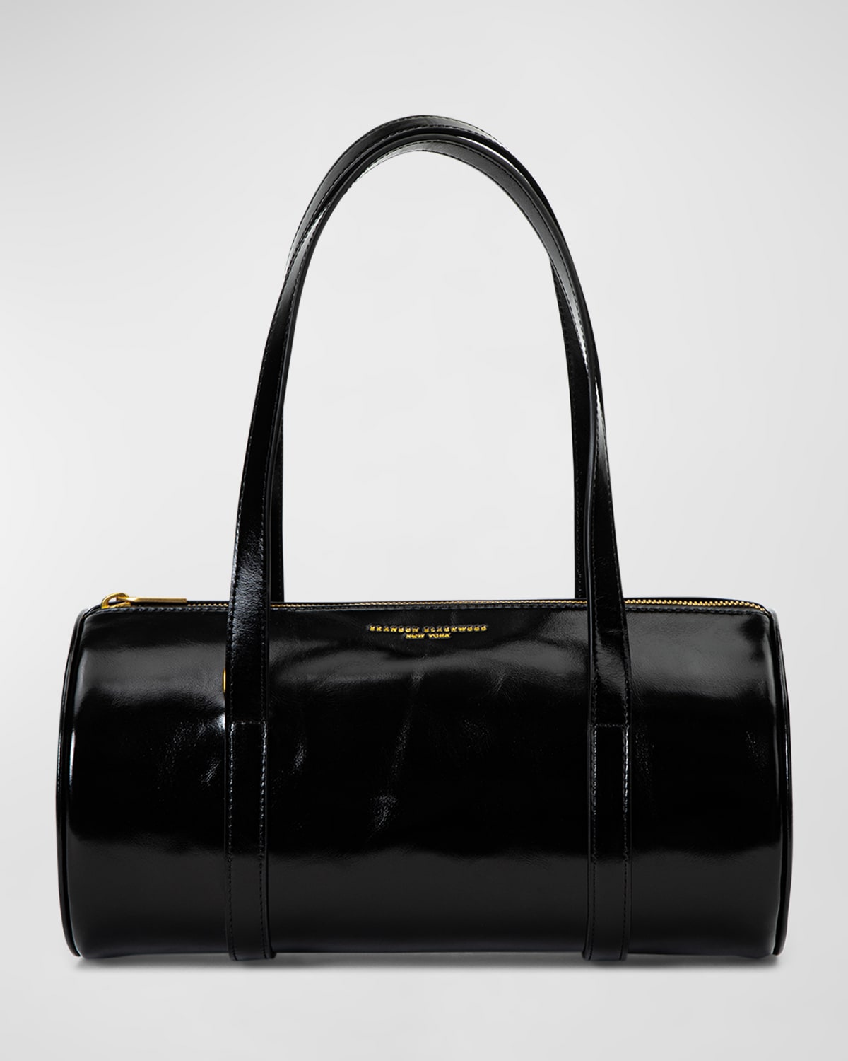 Brandon Blackwood Large Duffel Leather Shoulder Bag