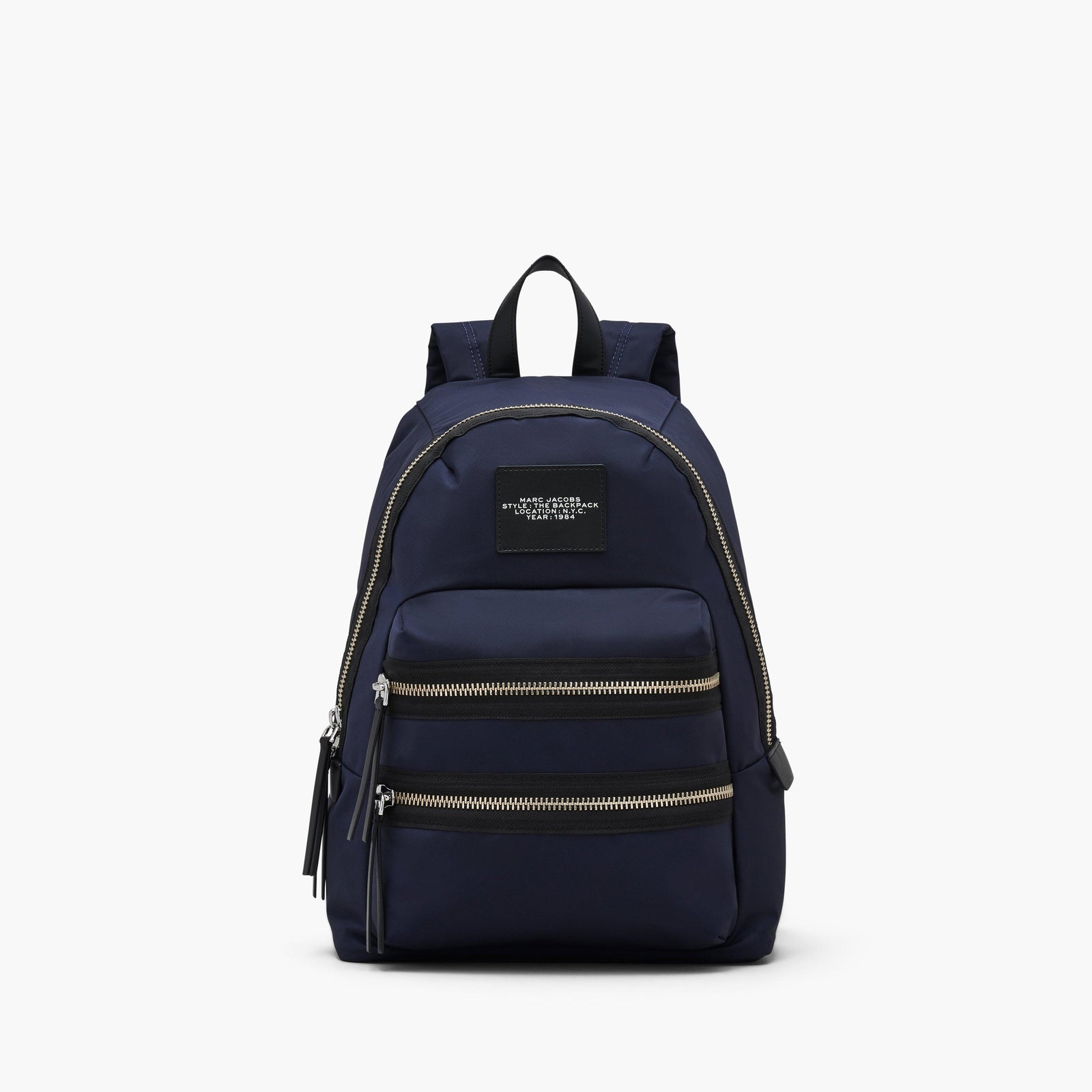 Marc Jacobs The Biker Nylon Medium Backpack in Midnight Blue