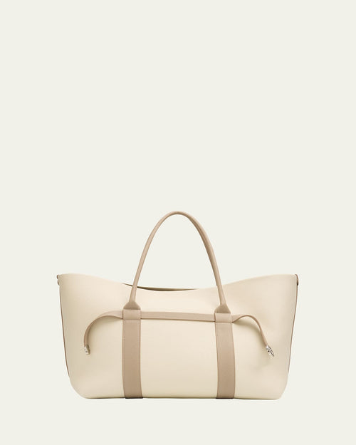 Ghiera Large Leather Shopper Tote Bag