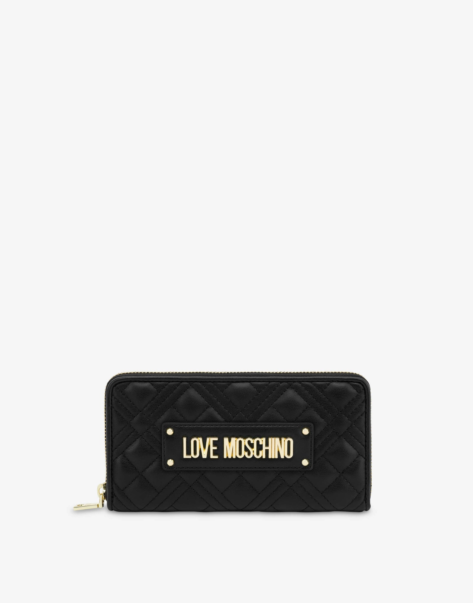 Love Moschino Portefeuille Matelassé Entièrement Zippé