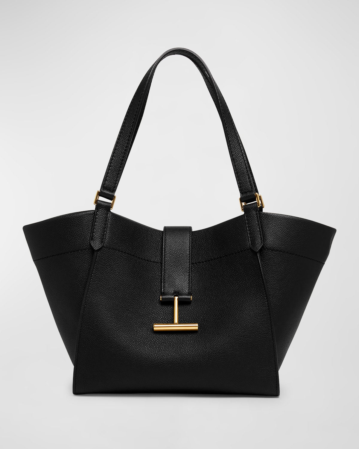 Tom Ford Tara Medium Grain Leather Tote Bag