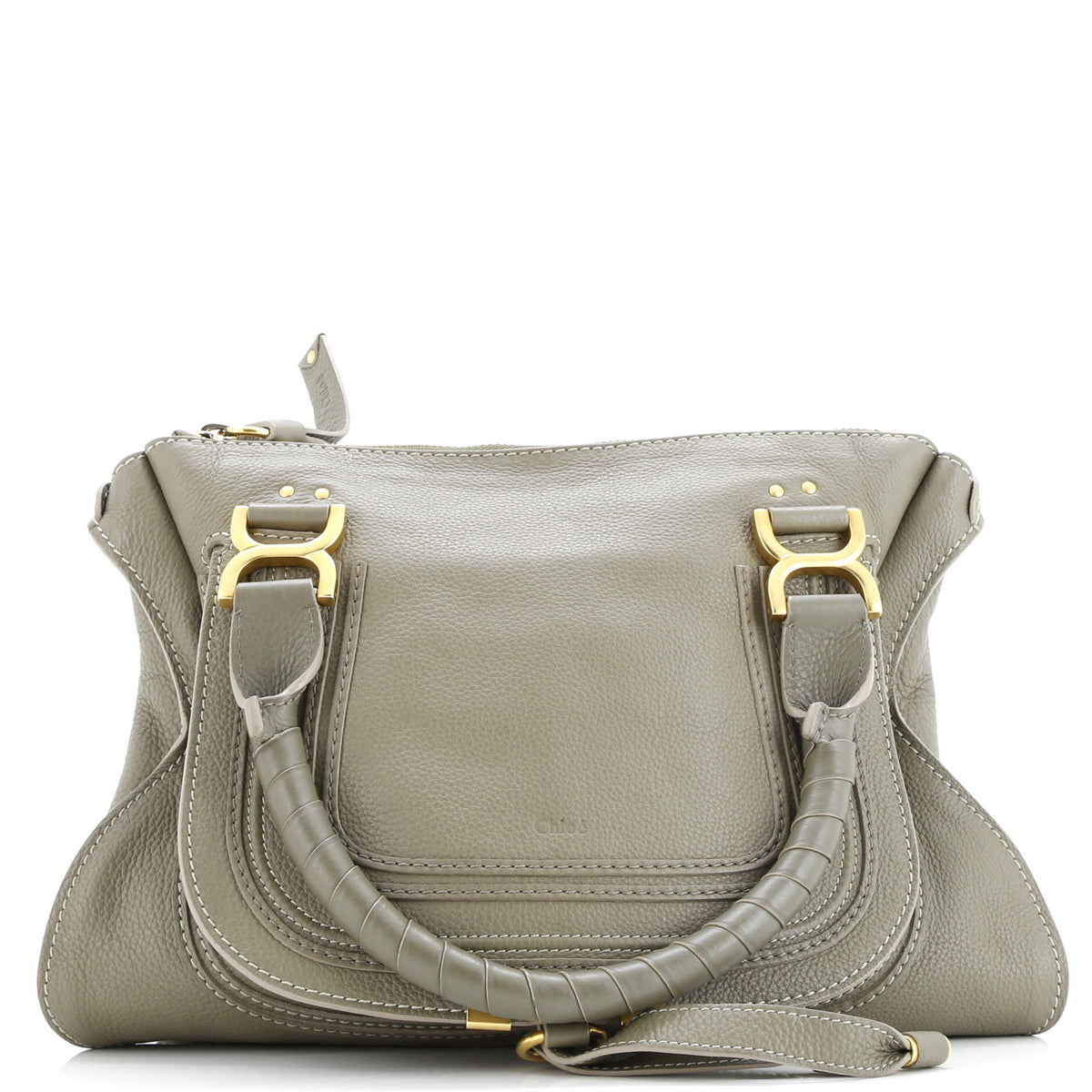 Chloe CHLOE Marcie Shoulder Bag Leather Medium