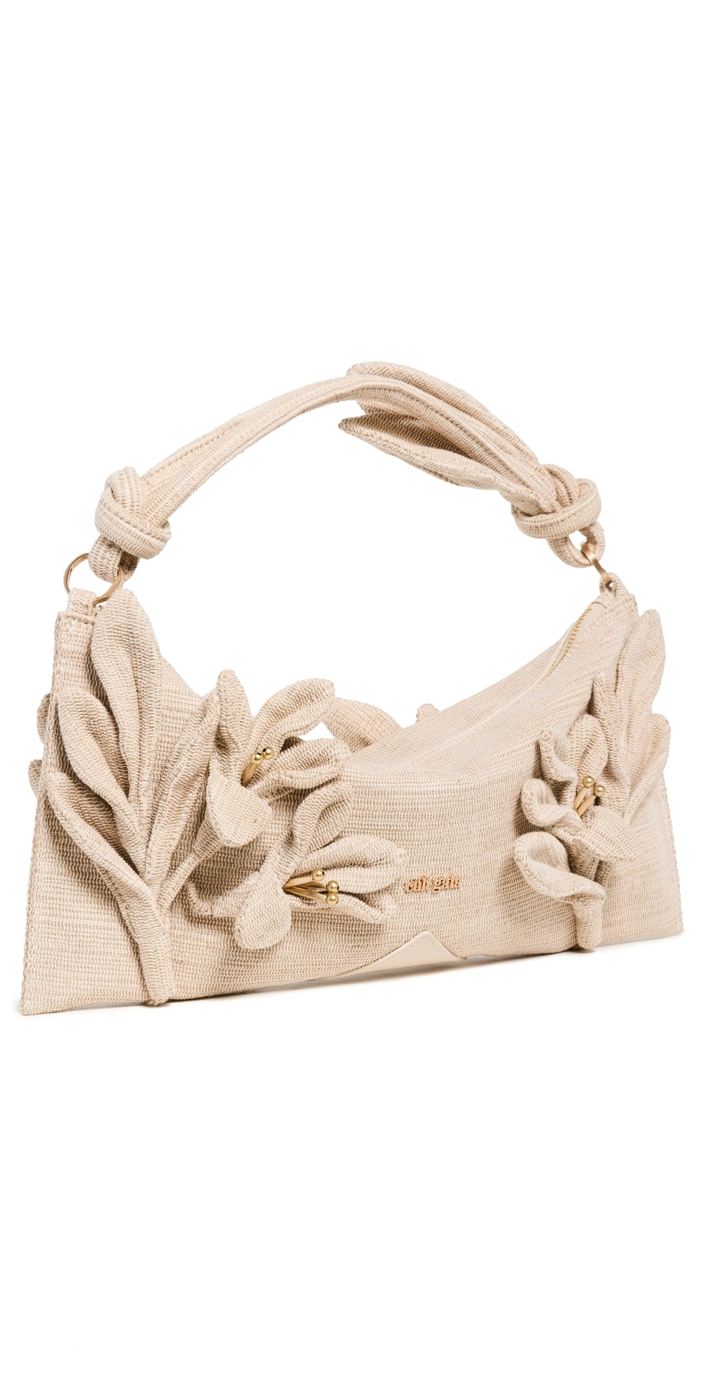 Cult Gaia Hera Mini Shoulder Bag Natural One Size