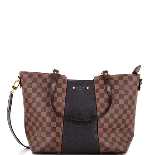 Jersey Handbag Damier with Leather