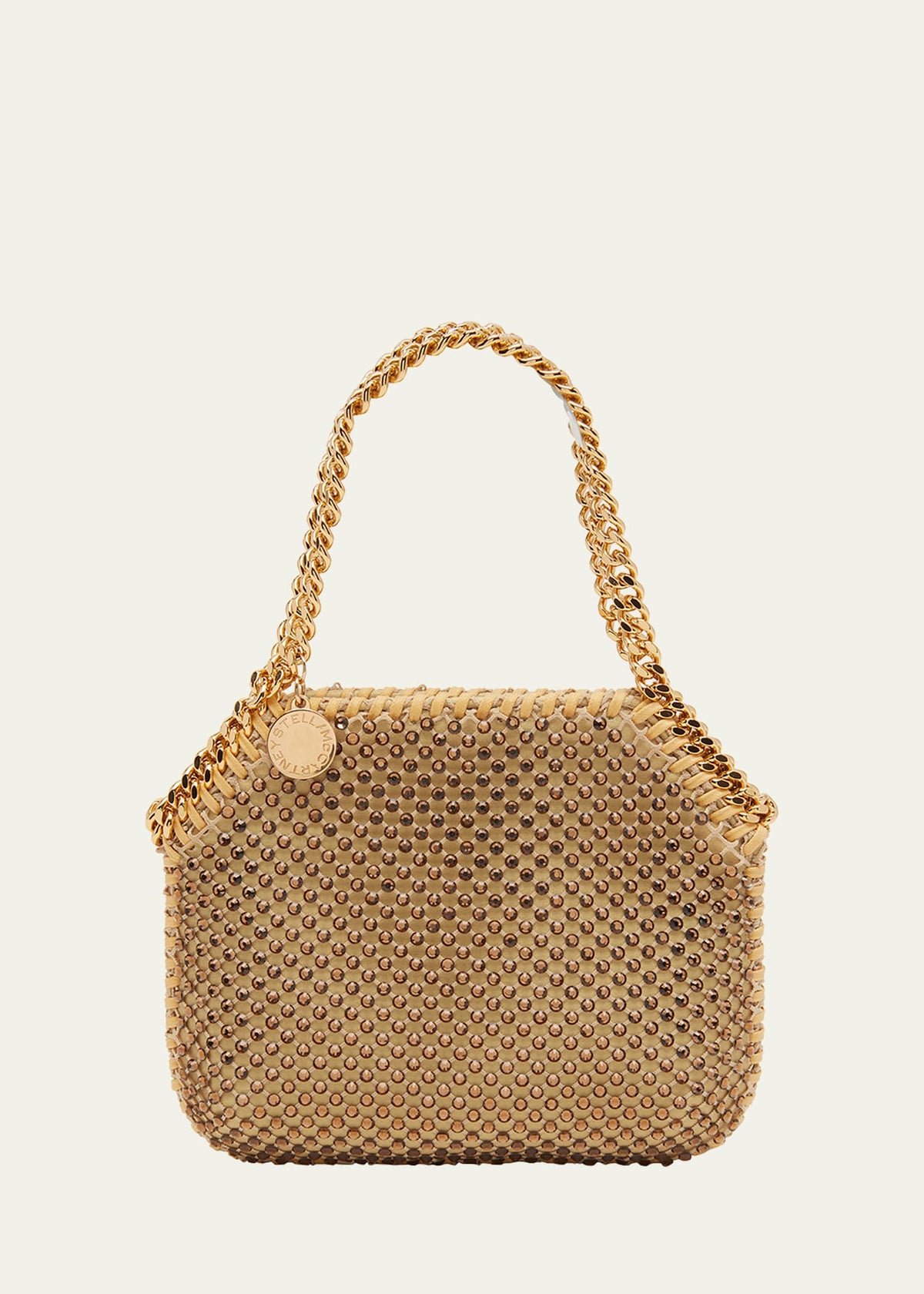 Stella McCartney Falabella Mini Eco Crystal Shoulder Bag