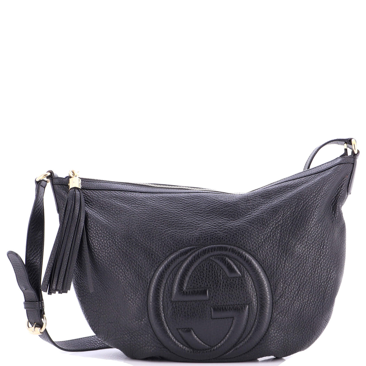 Gucci GUCCI Soho Messenger Bag Leather Medium