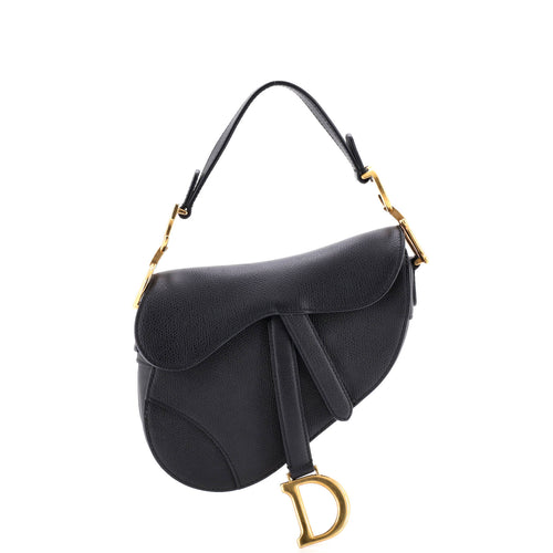 Saddle Handbag Leather Mini