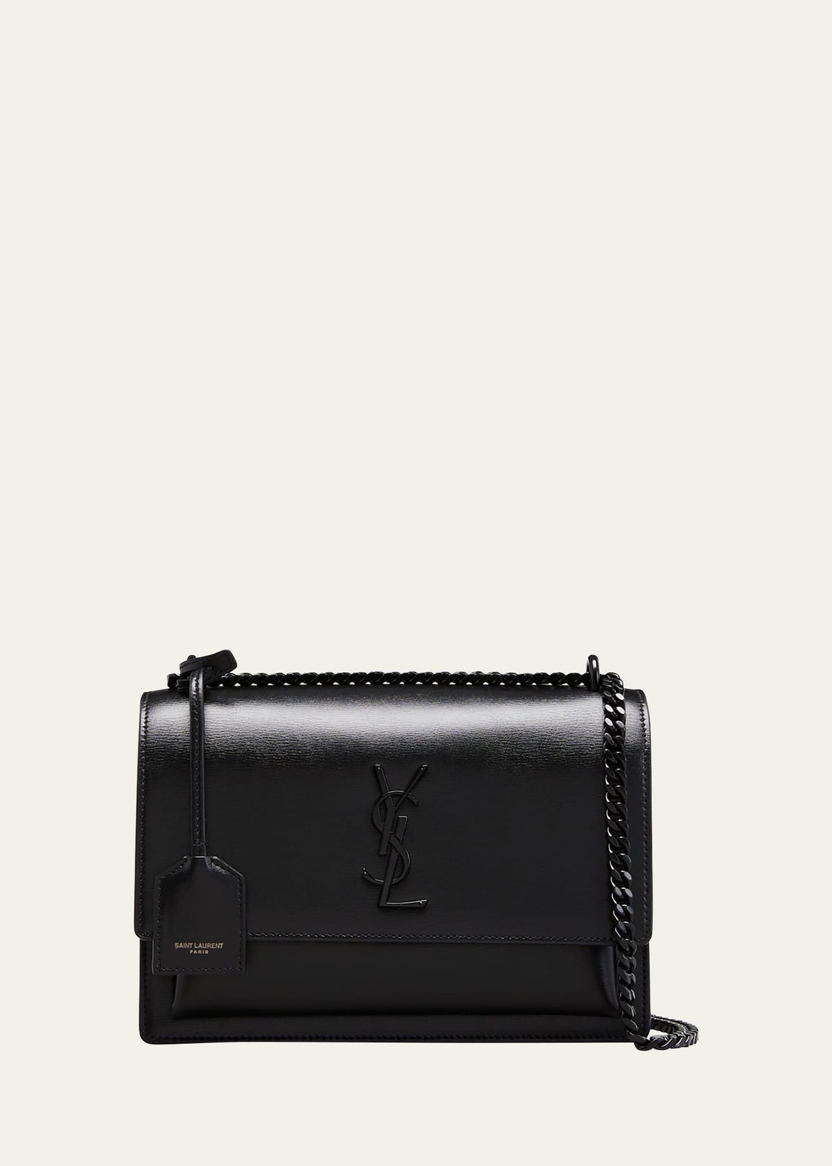 Saint Laurent Sunset Medium YSL Crossbody Bag in Smooth Leather