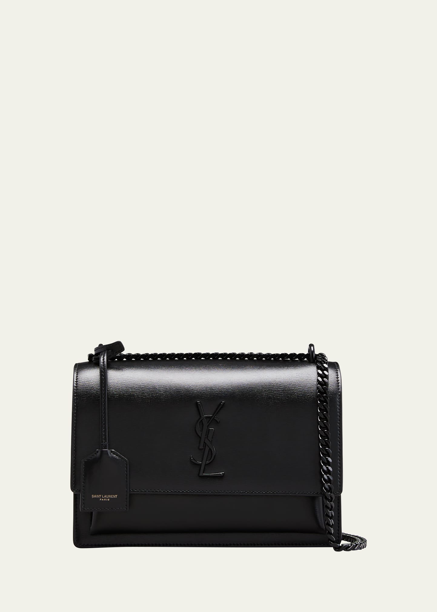 Saint Laurent Sunset Medium YSL Crossbody Bag in Smooth Leather