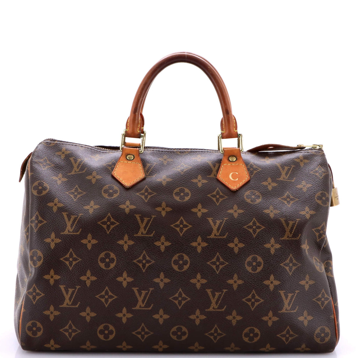 Louis Vuitton Speedy Handbag Monogram Canvas 35