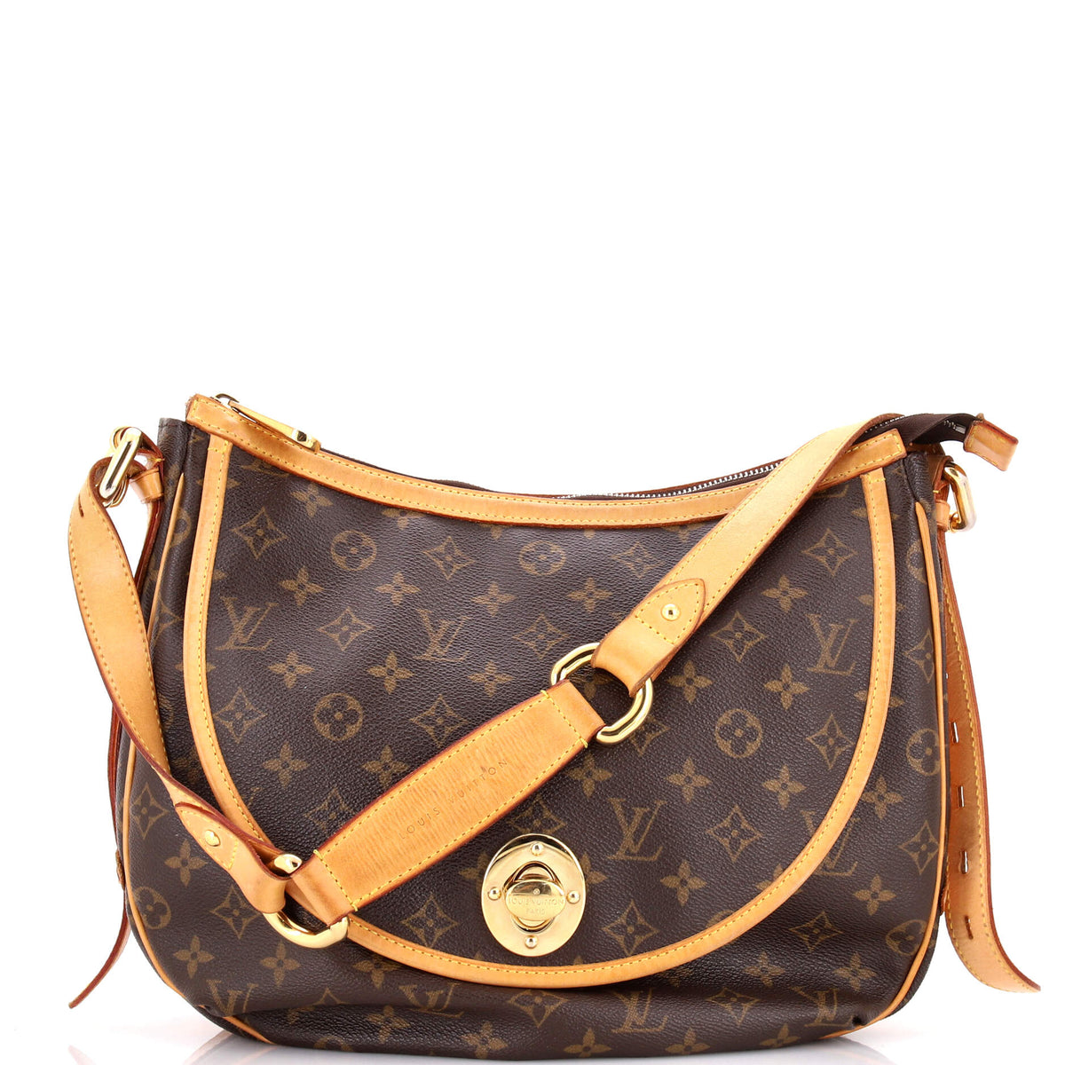 Louis Vuitton Tulum Handbag Monogram Canvas GM