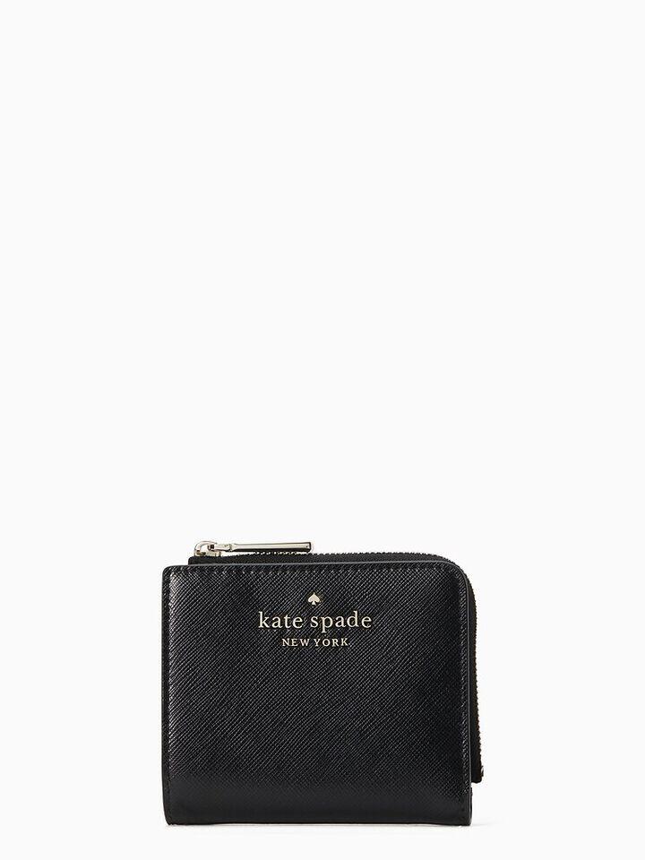 Kate Spade Au staci small l-zip bifold wallet