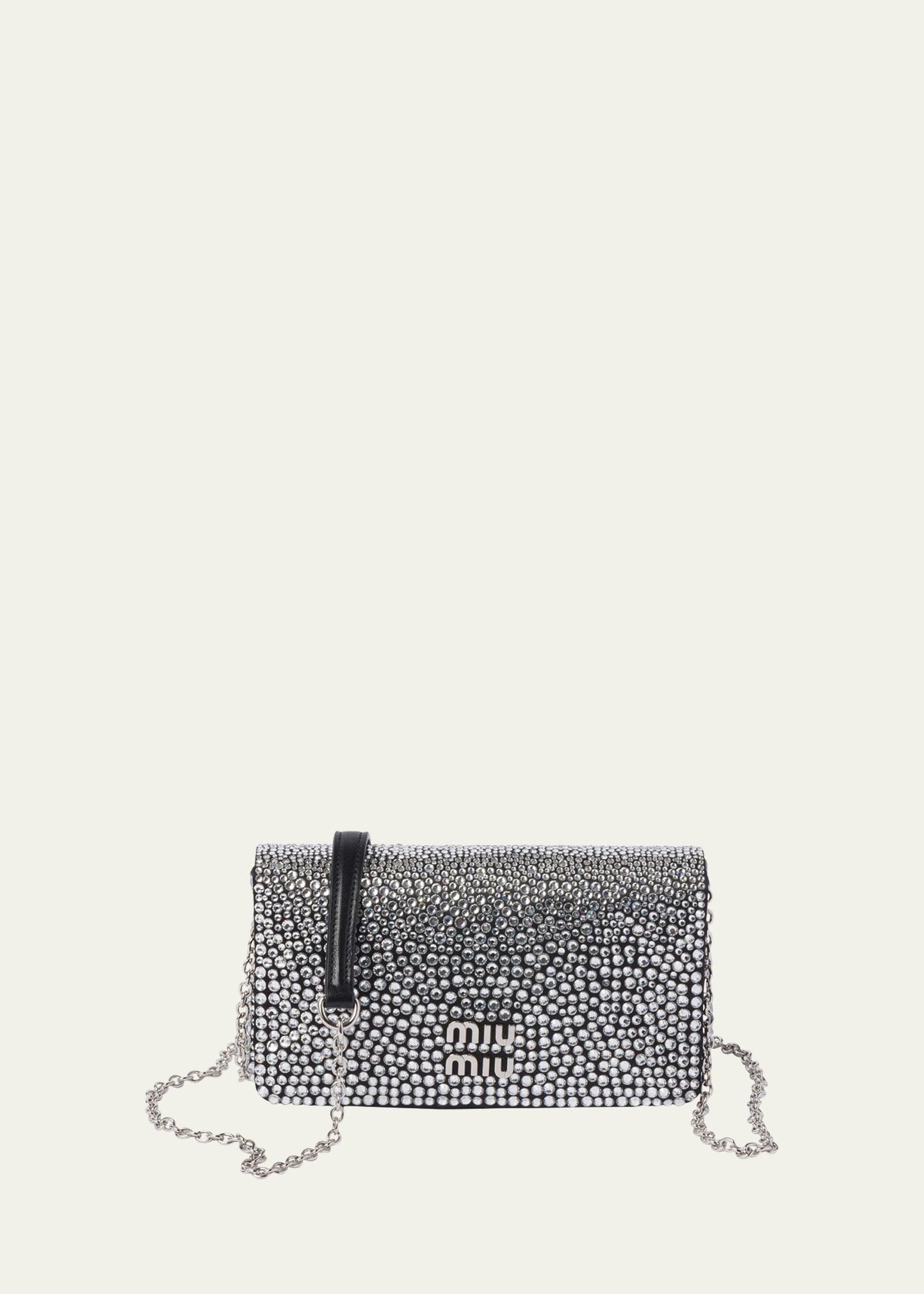 Miu Miu Raso Starlight Crystal Crossbody Bag