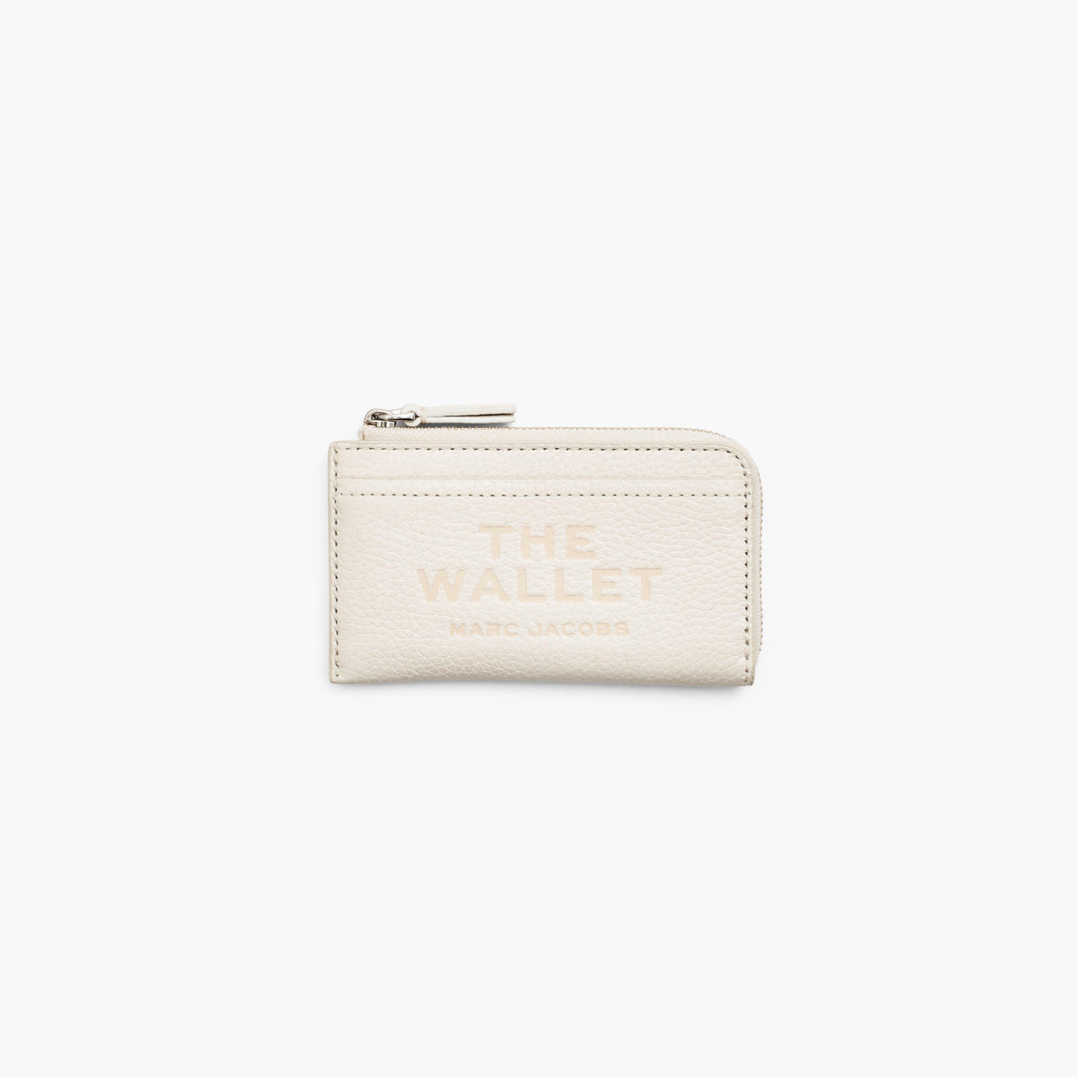 Marc Jacobs The Leather Top Zip Multi Wallet in Cotton