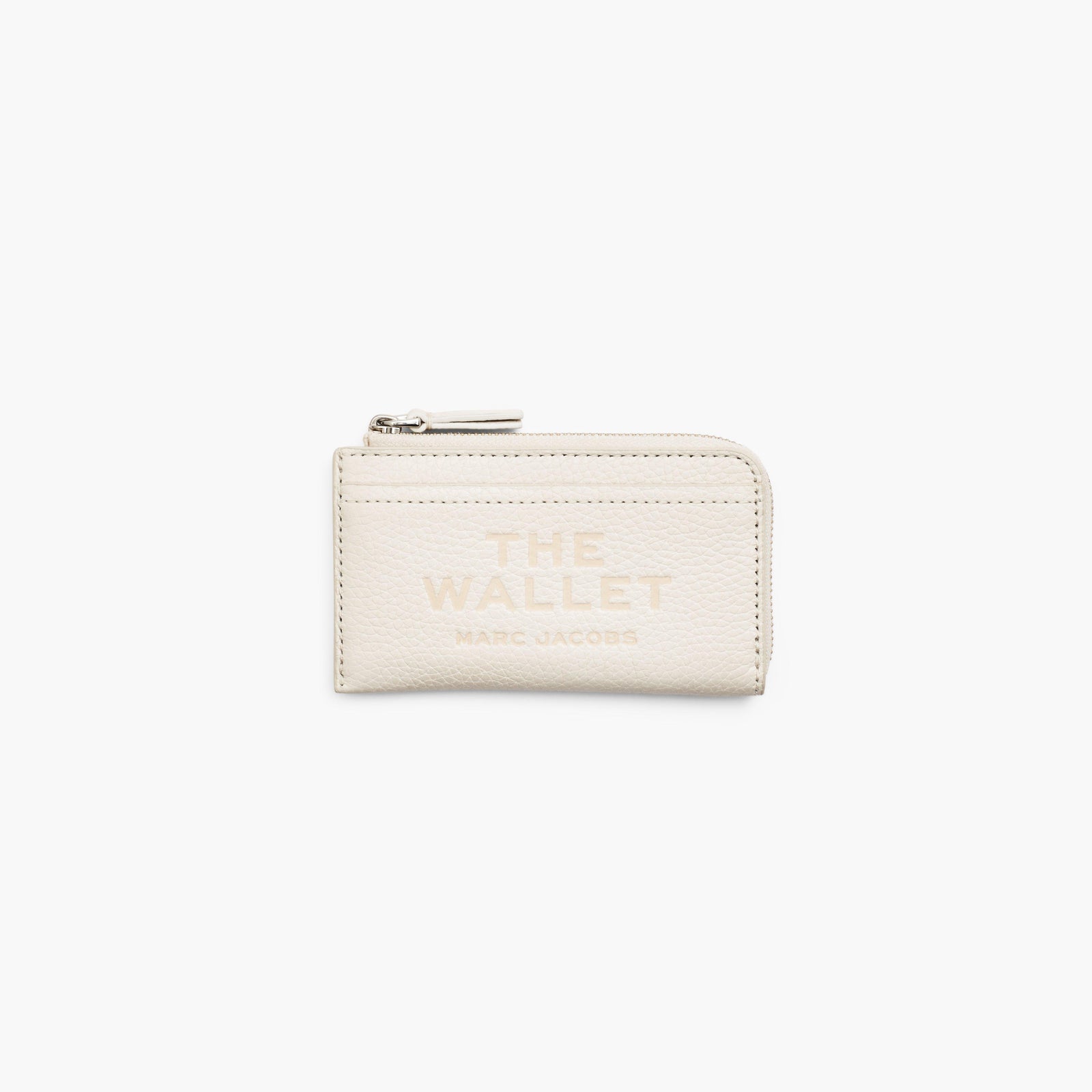 Marc Jacobs The Leather Top Zip Multi Wallet in Cotton