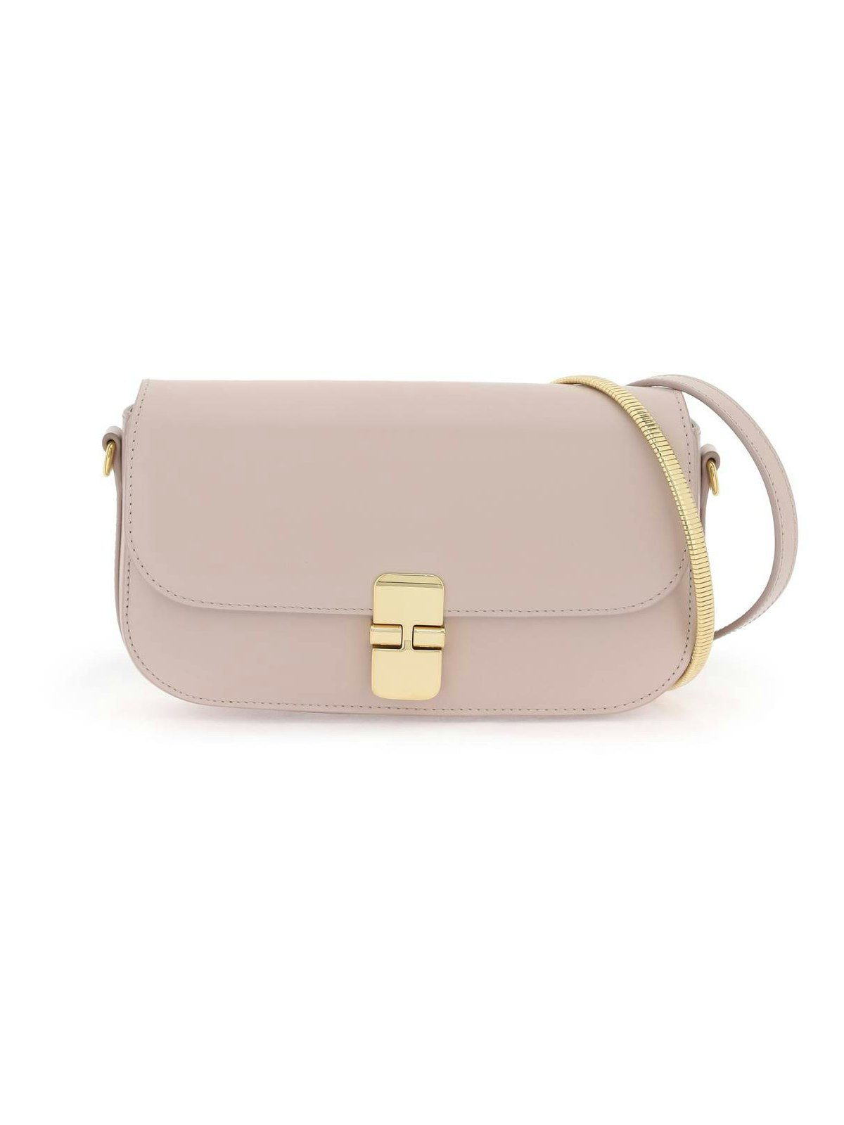 A.p.c. Women's Grace Chaine Clutch in Nude & Neutrals | Size UNICA | PXBMWF61882