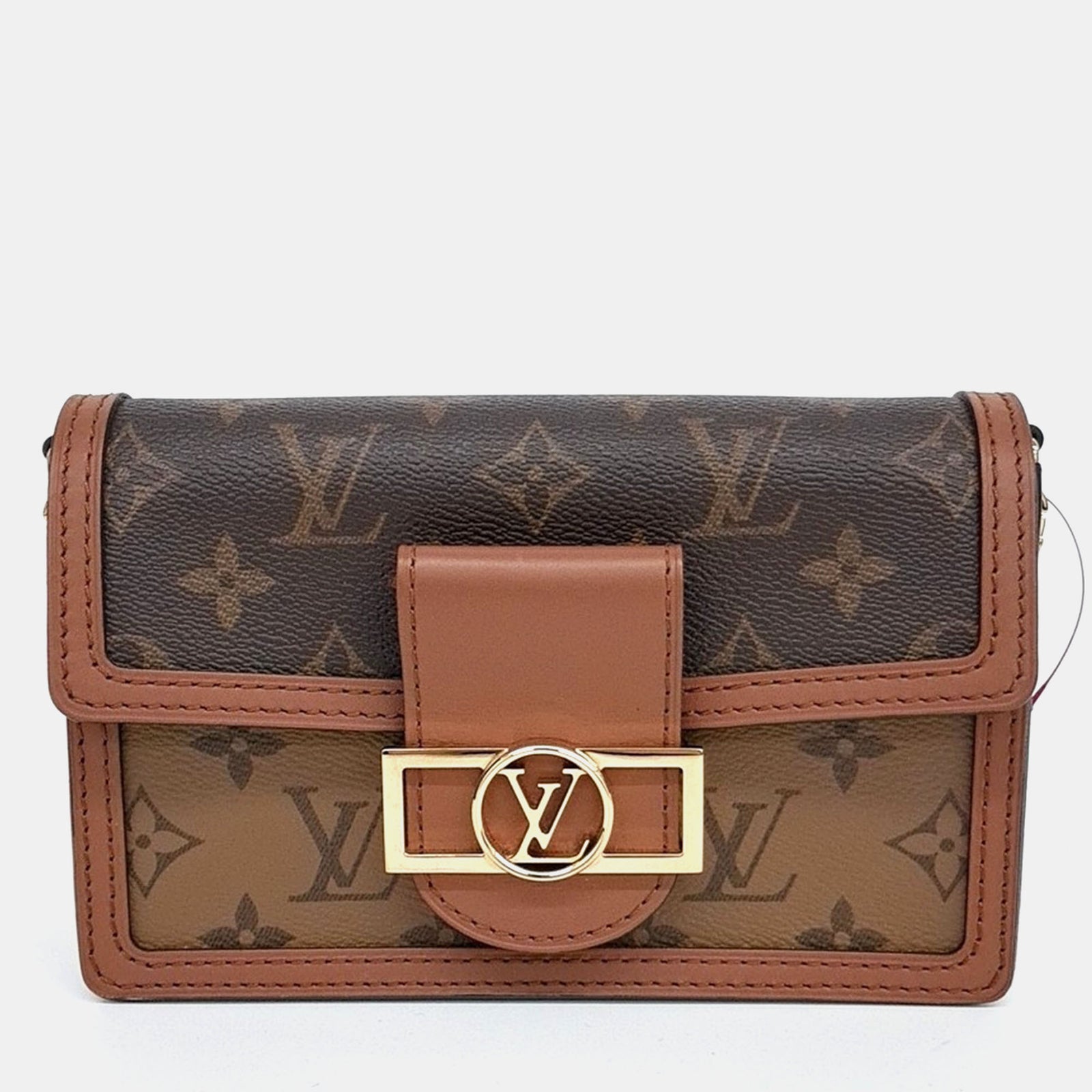 Louis Vuitton Geldbörse mit Dauphine-Kette