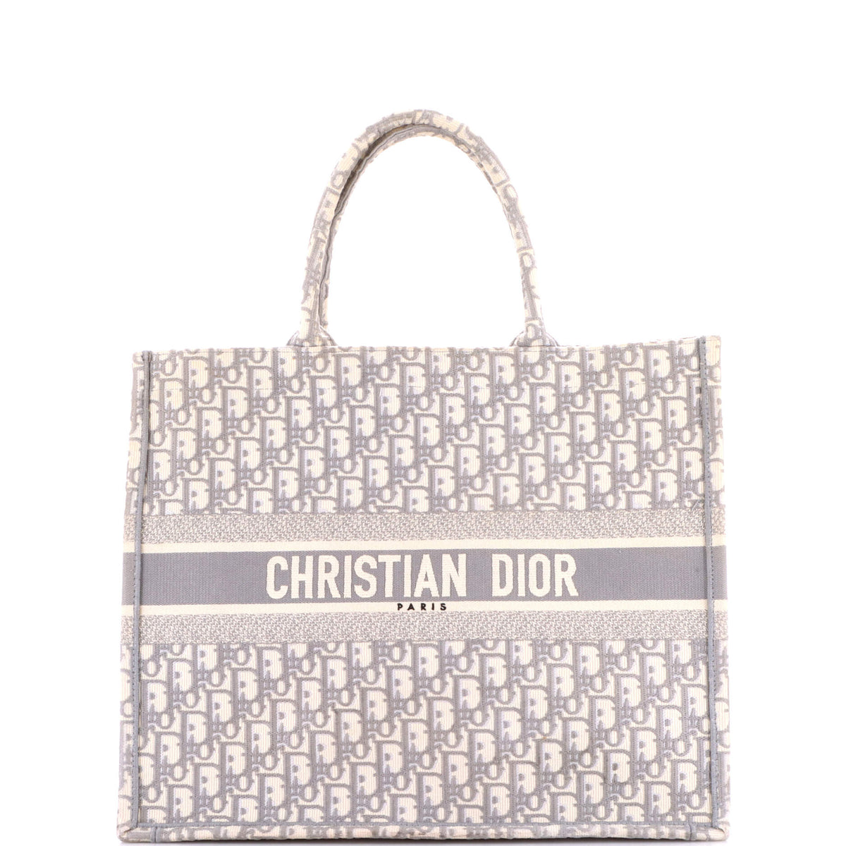 Christian Dior Book Tote Oblique Canvas Large