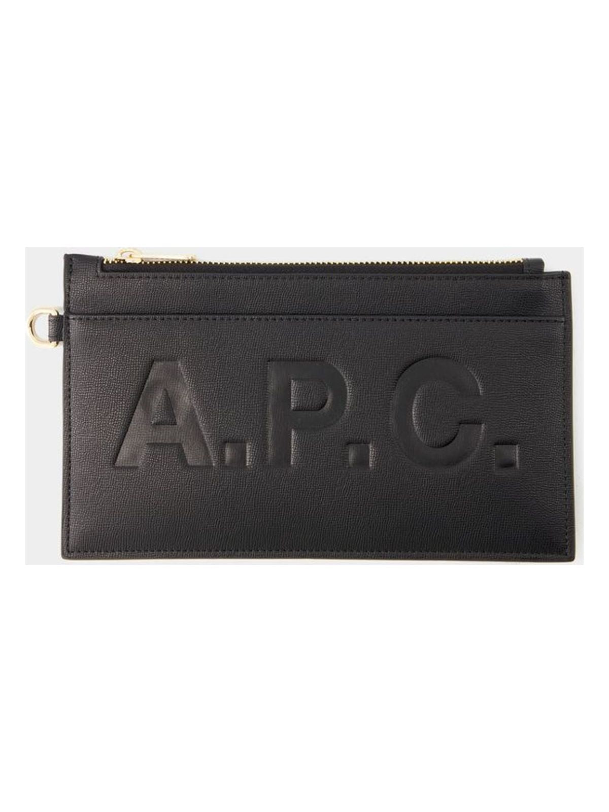 A.p.c. Women's Market Clutch in Black | PUABL Color M63566