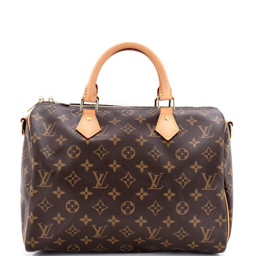 Speedy Bandouliere Bag Monogram Canvas 30