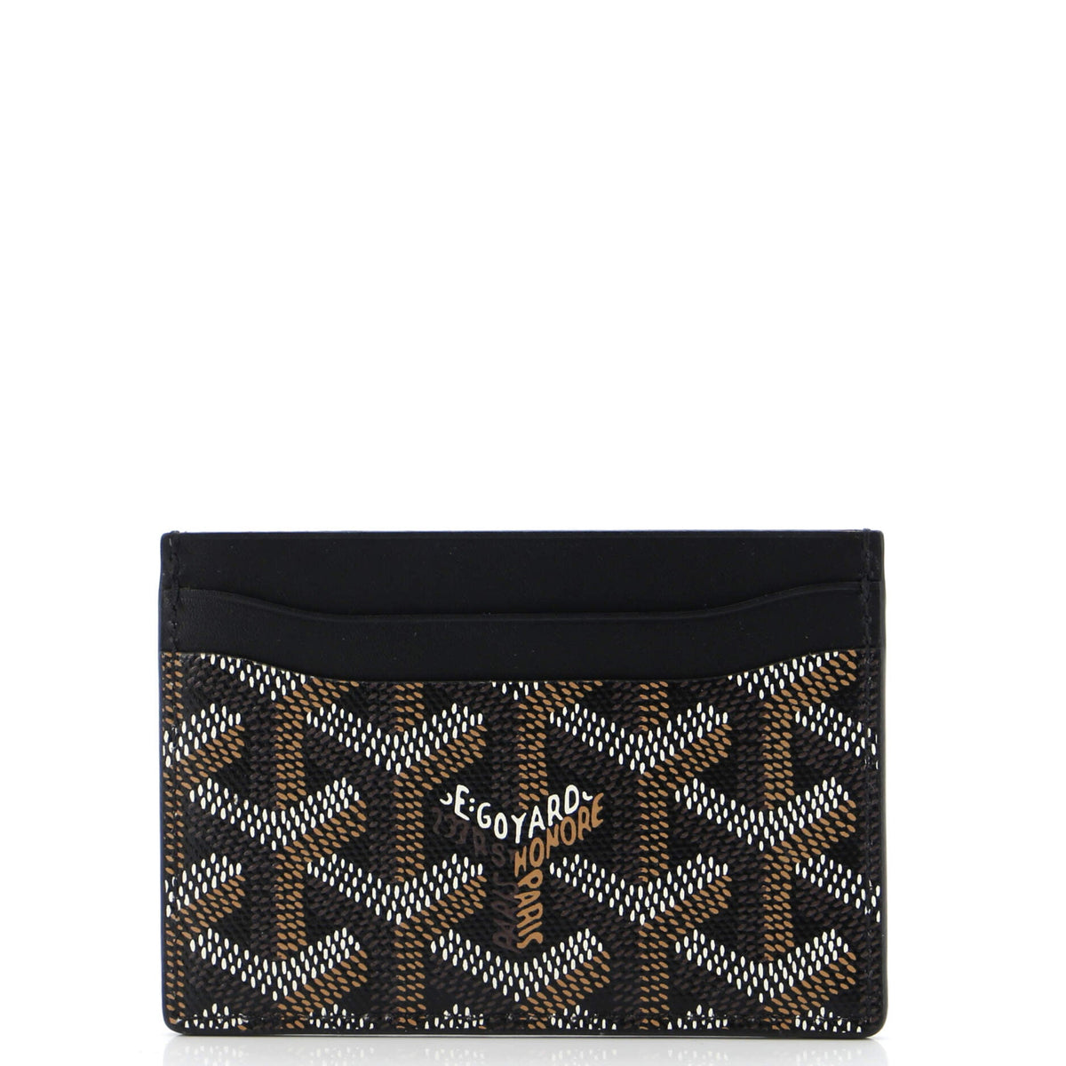 Goyard GOYARD Saint Sulpice Card Holder Coated Canvas