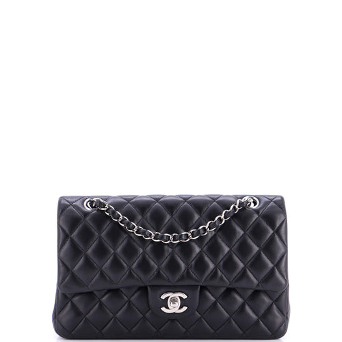 CHANEL Classic Double Flap Bag Quilted Lambskin Medium