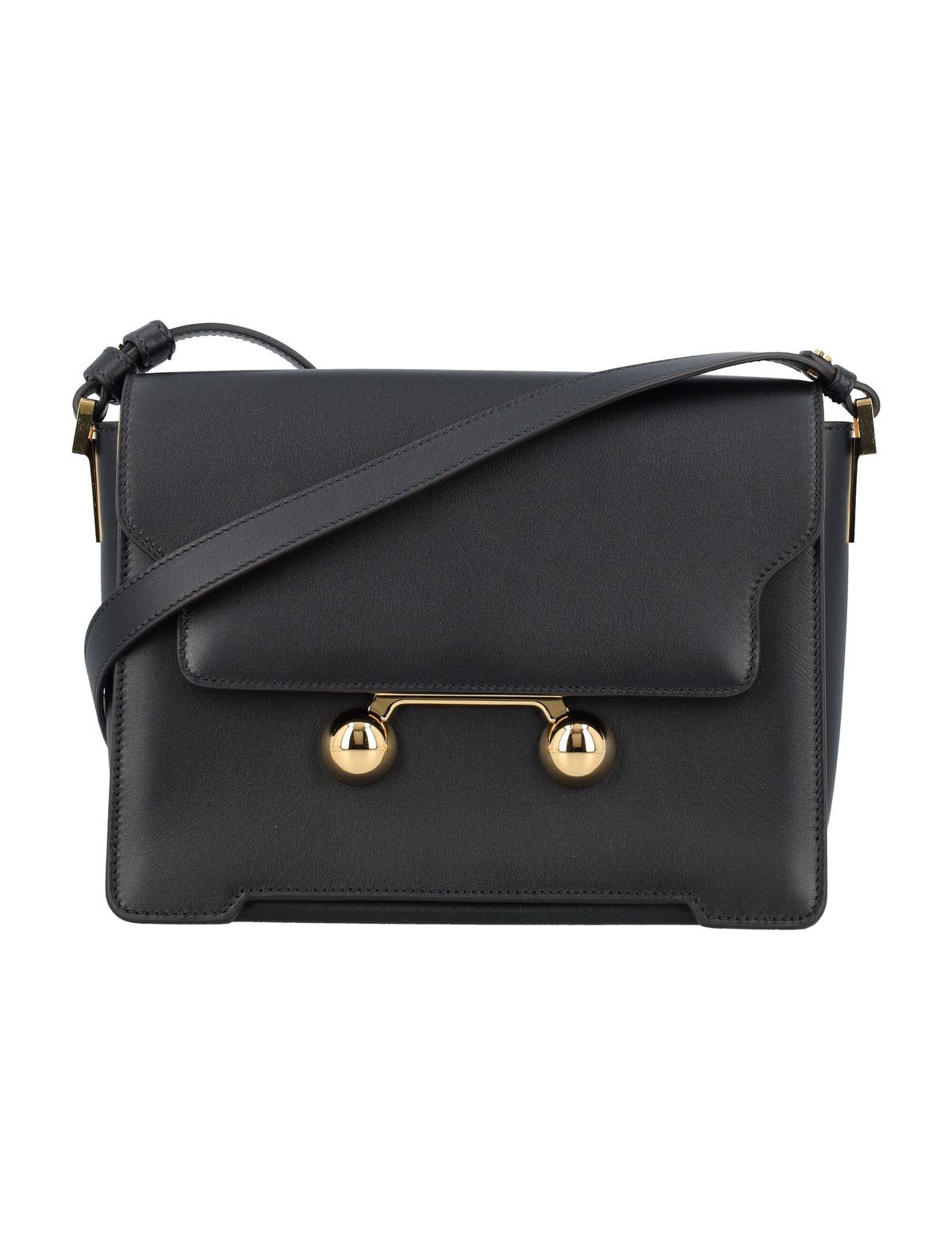 Marni Women's New Trunk Shoulder Bag in Black | 24ASBMP0195U0P6948 Color 00N99