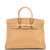 Birkin Handbag Natural Veau Grain Lisse with Gold Hardware 35